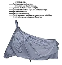 GUBBINS Presents Water Resistant Heatproof Cover Made for BSA Motors Diva Dustproof Cover (Silver)-thumb3