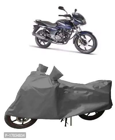 GUBBINS Presents Water Resistant Heatproof Cover Made for Bajaj Pulsar 150 Dustproof Cover (Grey)