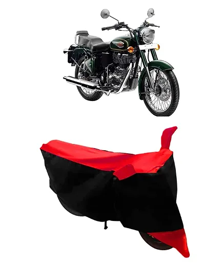 GUBBINS Two Wheeler Bike Cover Compatible with Royal Enfield Bullet 500 Water Resistant UV Protection Cover