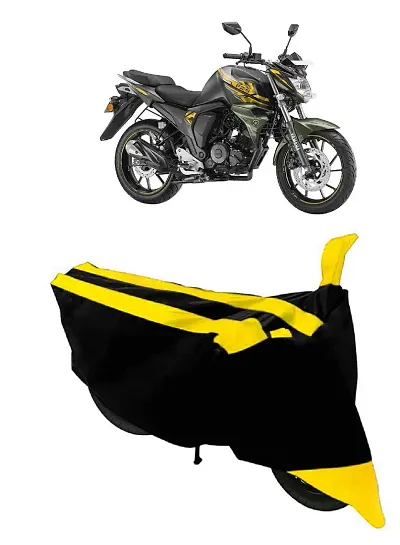 GUBBINS Semi Waterproof Motorcycle Cover Compatible with Yamaha FZ-S All Weather Dustproof Cover