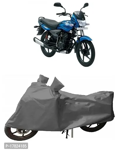 GUBBINS Presents Water Resistant Heatproof Cover Made for Bajaj Platina 100 DTS-i Dustproof Cover (Grey)