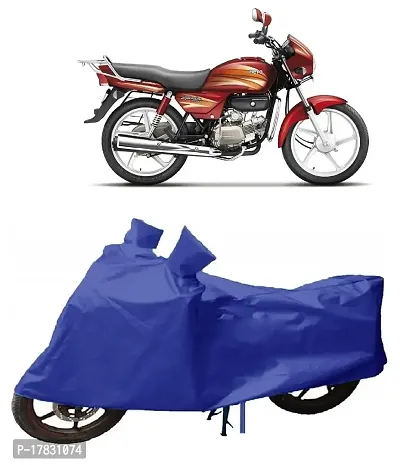 GUBBINS Presents Water Resistant Heatproof Cover Made for Hero Splendor Pro Dustproof Cover (Royal Blue)