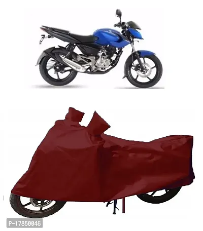 GUBBINS Presents Water Resistant  Heatproof Cover Made for Bajaj Pulsar Dustproof Cover (Maroon)