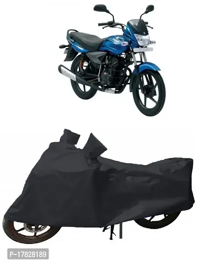 GUBBINS Presents Water Resistant Heatproof Cover Made for Bajaj Platina 100 DTS-i Dustproof Cover (Black)