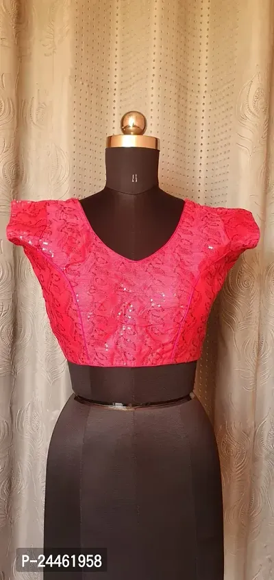 Reliable Brocade Self Design Stitched Blouses For Women