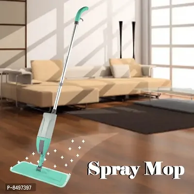 Cleaning 360 Degree Healthy Spray Mop with Removable Washable Cleaning Pad-thumb0