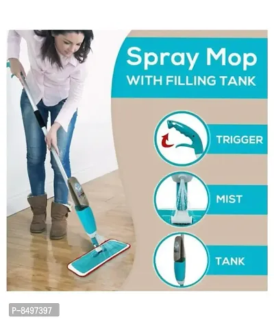 Cleaning 360 Degree Healthy Spray Mop with Removable Washable Cleaning Pad-thumb5
