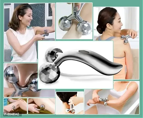 3D Facial Roller Manual Massager Y-Shape Reface Massager for Blood Circulation Lift Body Slimming Skin Care Tightening