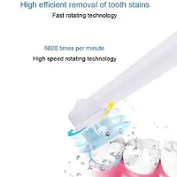 Electric Toothbrush for Adults and Teens, Electric Toothbrush Battery Operated Deep Cleansing Toothbrush. multicolor 1 piece-thumb2