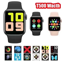 t500 Smart Watch Bluetooth Smart Wrist Watch for Smartphones,Bluetooth Smart Unisex Watch for Boys, Girls, Mens and Womens,Smart Watch (Black)-thumb4