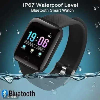 Buy Combo Pack of 2 Items Bluetooth D116 SmartWatch with Heart