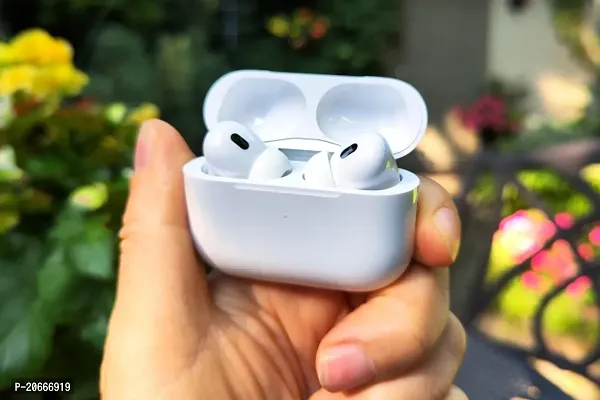 Apple airpods pro with magsafe charging case , white color , noice cancelling