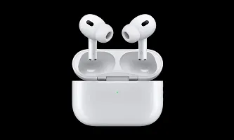 Apple airpods pro with magsafe charging case , white color , noice cancelling-thumb1
