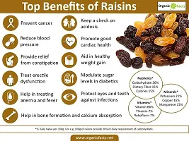 Seedless Golden Raisins Dried Kishmish Without Seeds, Dry Grapes| Kismish Darakh Dry Fruits, 1000 Gram-thumb1