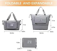 Large Capacity Foldable Waterproof Tote Bags Portable Lightweight, Pack of 2-thumb1