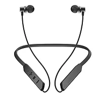 Rockerz BT MAX Bluetooth Earphones 30 Hours Playtime Bluetooth Headset  (Black, In the Ear)-thumb2