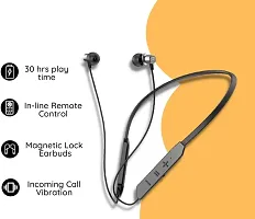 Rockerz BT MAX Bluetooth Earphones 30 Hours Playtime Bluetooth Headset  (Black, In the Ear)-thumb4