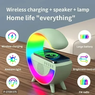 G-Shape LED Wireless Charging Speaker Lamp-thumb3