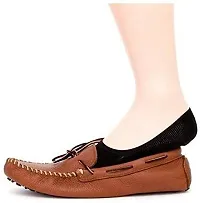 Loafer Socks - Men socks - Women Socks - No show socks invisible Socks - Low cut Socks - Pack Of 4 Free Size-thumb3