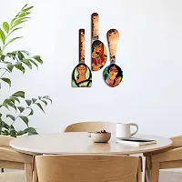 Elegant Wooden Wall Hanger for Home Set of 3-thumb4