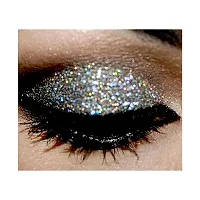 BOBI Iridescent Silver Loose Holographic Glitter Eyeshadow (10gm)-thumb2