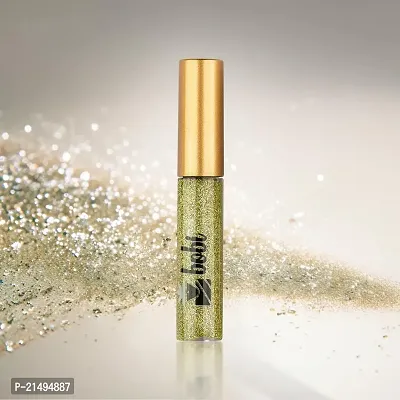 B.O.B.I Gold Glitter Eyeliner Long-Lasting, Waterproof, Smudge Proof, and Vibrant. Add Glamour to Your Eyes with Shimmering Effects-thumb2