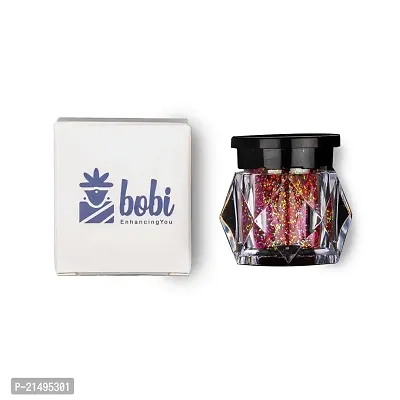 BOBI Red Loose Holographic Glitter Eyeshadow (10gm)-thumb0