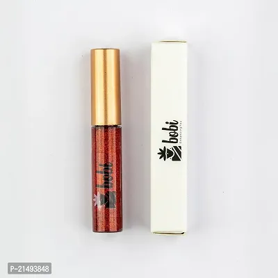 B.O.B.I Red Glitter Eyeliner Long-Lasting, Waterproof, Smudge Proof, and Vibrant. Add Glamour to Your Eyes with Shimmering Effects