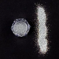 BOBI Iridescent Silver Loose Holographic Glitter Eyeshadow (10gm)-thumb3