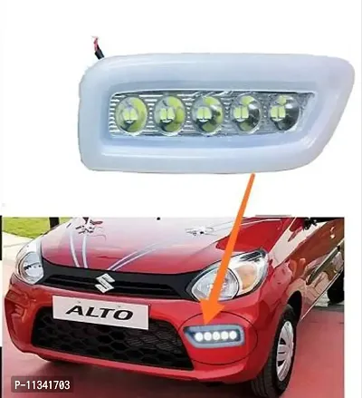 LED DRL Fog Lamp Unit for Maruti Suzuki  Alto 800-thumb0