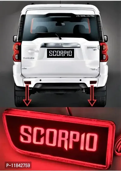 Premium Quality Rear Bumper LED Red Reflector for Mahindra Scorpio
