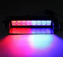 8 Led police style light,  Car police lights, Red blue Flashing police lights (universal for all cars)-thumb3