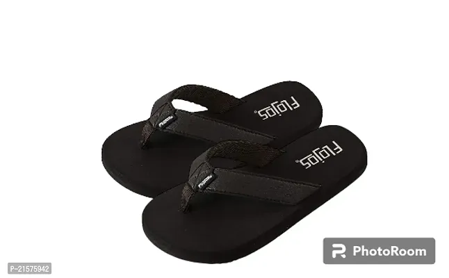 Stylish Black Rubber  Sandals For Women