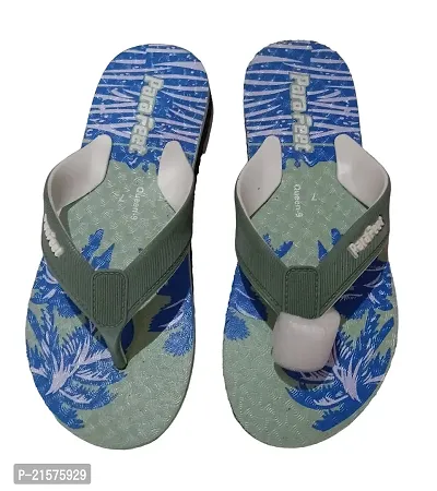 Stylish Blue Rubber  Sandals For Women-thumb0