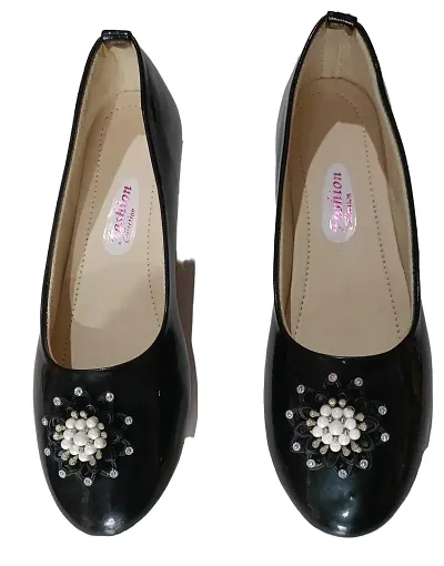 Stylish Patent Leather Ballerinas For Women