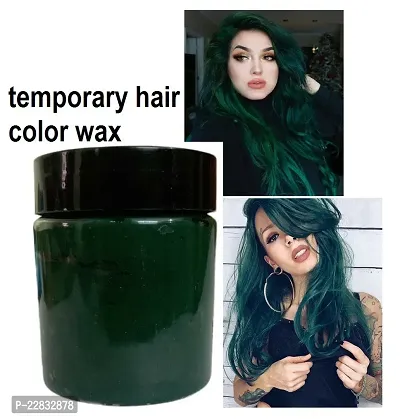 Hair Wax Color Dye Styling Cream Mud (Dark Green)