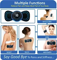 Body Massager Machine For Pain Relief Wireless Massager 8 Mode  19 Strength Level Ems Massager Mini Massager Butterfly Massager For Shoulder...-thumb2