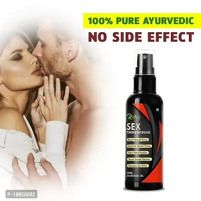 SEX Time Increase Men's Health Long Time Sex Oil For Men Sexual Oil Long Time Reduce Sex Problems Boosts More Power ( 30ml )-thumb0