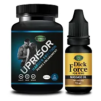 Uprisor  Dick Force Sex Capsule For Men Sex Oil Sexual Oil Massage Gel Sexual Capsule | Increase Sex Time  Power  Long Time Power Male Sex Enhancement For 9 Inches Orgasm (Zero Side Effects)-thumb1