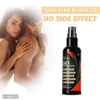 SEX Time Increase Men's Health Long Time Sex Oil For Men Sexual Oil Long Time Reduce Sexual Disability For Extra Strength ( 30ml )-thumb0