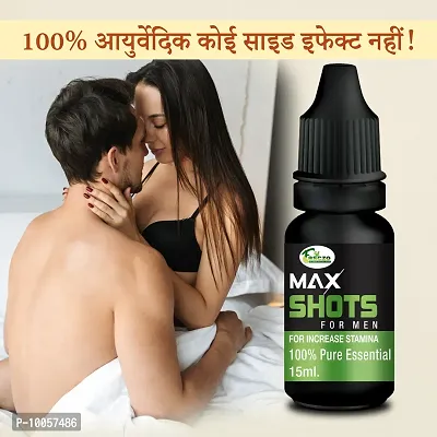 Max Shots Oil Sex Oil Sexual Oil Power Oil For Long Size Reduce Sexual Disability For Satisfaction Men Long Time Oil ( 100% Ayurvedic )-thumb0