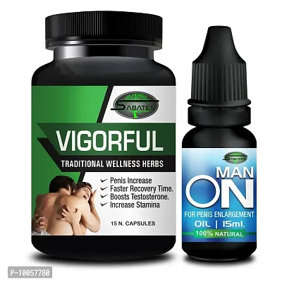 Vigorful  Man On Sex Capsule For Men Sex Oil Sexual Oil Massage Gel Sexual Capsule | Increase Sex Time  Power  Long Time Power Male Sex Enhancement For 9 Inches Orgasm (Zero Side Effects)-thumb2