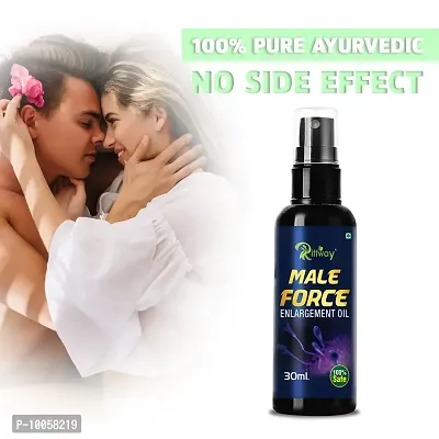 Male Force Men's Health Long Time Sex Oil Sexual Oil Long Size Men Reduce Sexual Disability For Extra Power ( 30ml )-thumb0