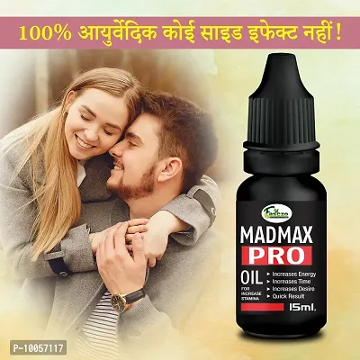 Mad Max Pro Oil Sex Oil Sexual Oil Power Oil For Long Size Reduce Sexual Disability Boost Extra Stamina Men Long Time Oil ( 100% Ayurvedic )-thumb0