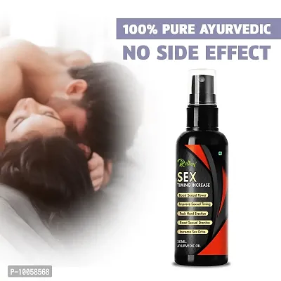 SEX Time Increase Men's Health Long Time Sex Oil For Men Sexual Oil Long Time Reduce Sexual Disability Boosts More Energy ( 30ml )-thumb0