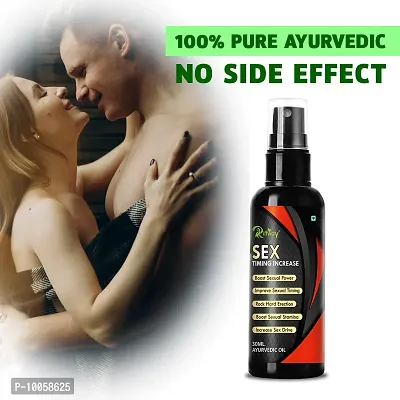 SEX Time Increase Men's Health Long Time Sex Oil For Men Sexual Oil Long Time Reduce Sex Problems Boosts More Stamina ( 30ml )-thumb0