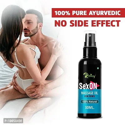 Sex On Men's Health Long Time Sex Oil For Men Sexual Oil Long Time Reduce Sexual Disability Improves Desire ( 30ml )-thumb0