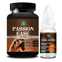 Passion Ease  Wellness Sex Capsule For Men Sex Oil Sexual Oil Massage Gel Sexual Capsule | Increase Sex Time  Power  Long Time Power Male Sex Enhancement For 9 Inches Orgasm (Zero Side Effects)-thumb1