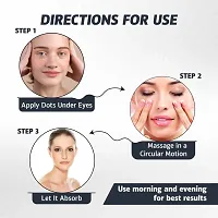 INLAZER Under Eye Cream Helps To Reducing Dark Circles, Wrinkles and Fine lines for Women  Men All Herbal Ingredients Brightens Under Eyes (100% Ayurvedic)-thumb2