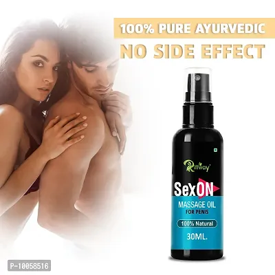 Sex On Men's Health Long Time Sex Oil For Men Sexual Oil Long Time Reduce Sexual Disability For Extra Strength ( 30ml )-thumb0